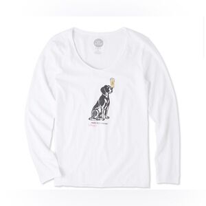 Life is Good “Man’s (woman’s) Best Friend,” Long Sleeve Tee 🤍